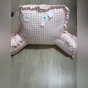 Laura Ashley Pink Gingham backrest Pillow
